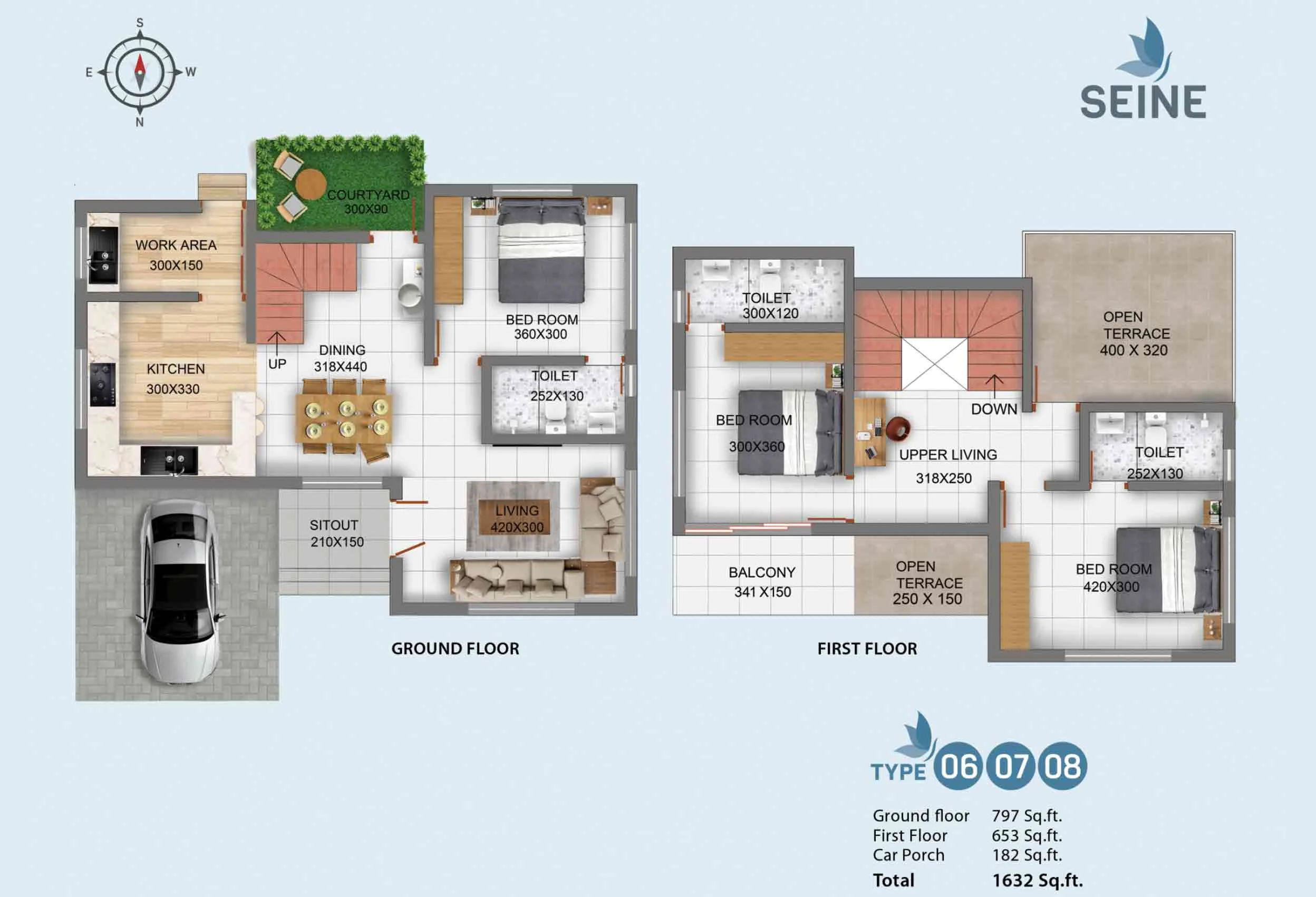 villas in thrissur