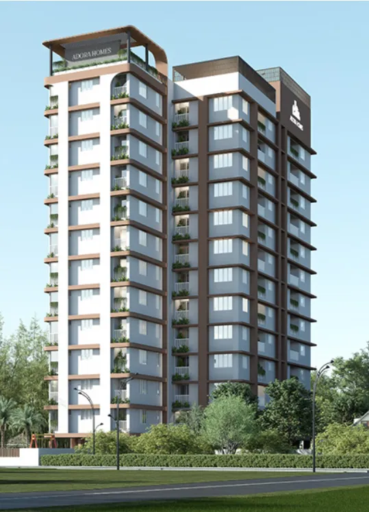Adora Aether 2 and 3 BHK premium flats in Kalathode Thrissur